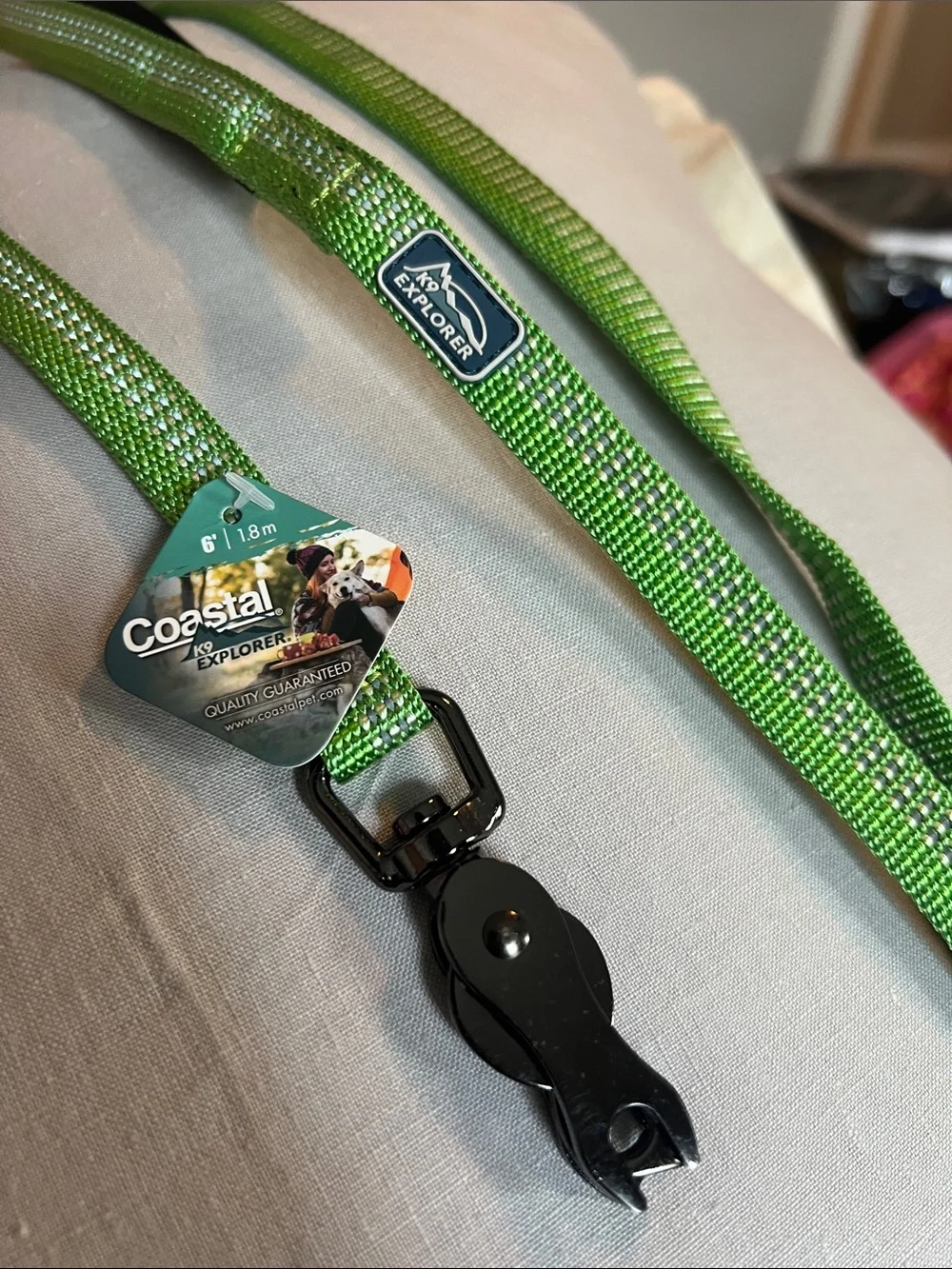 K9 Explorer Brights Reflective 6’ Dog Leash